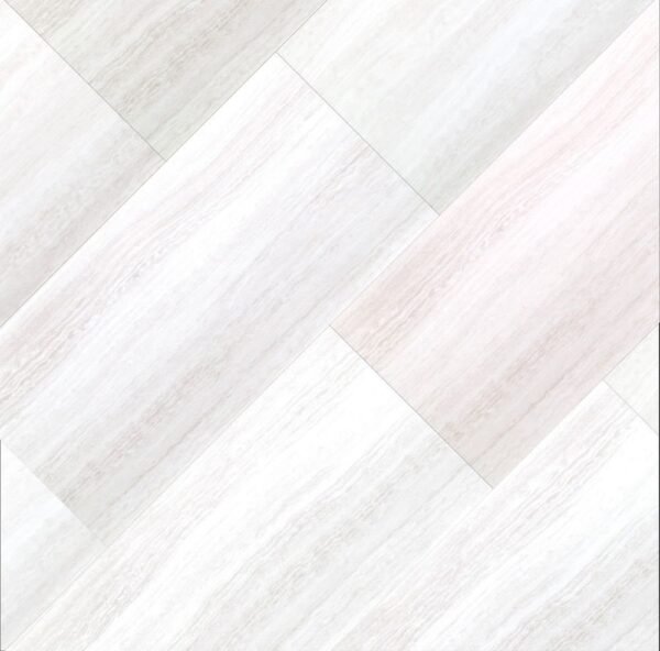 MSI Surfaces Vinyl Tiles Trecento White Ocean Click Lock 12" x 24"