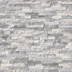 MSI Surfaces Wall Tiles Alaska Gray-Light Splitface 4-1/2" x 16"