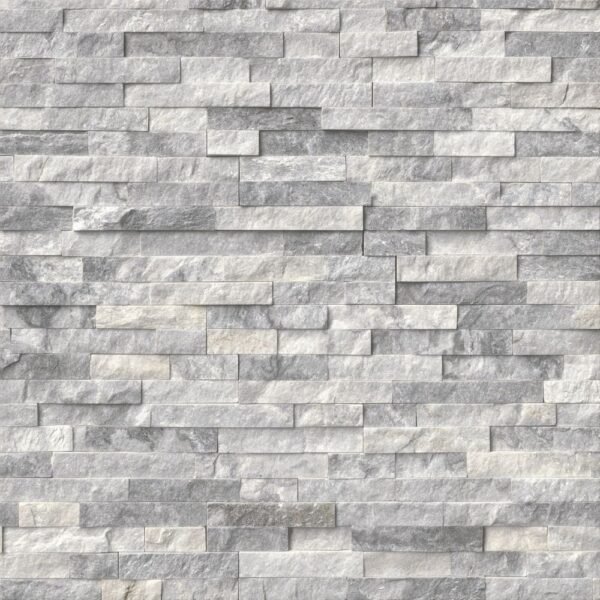 MSI Surfaces Wall Tiles Alaska Gray-Light Splitface 6" x 24"