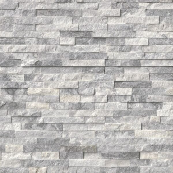 MSI Surfaces Wall Tiles Alaska Gray-Light Splitface Corner 6" x 12" x 6"
