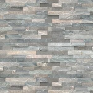 MSI Surfaces Wall Tiles Sierra Blue Splitface 6" x 24"