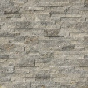 MSI Surfaces Wall Tiles Silver Gray-Light Splitface 6" x 24"