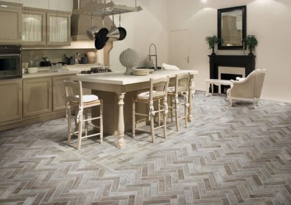 MSI Surfaces Floor Tiles Capella Ivory Brick White-Cool Matte 2-1/3" x 10" - Image 2