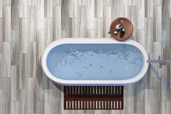 MSI Surfaces Floor Tiles Carolina Timber Gray-Dark Matte 6" x 24" - Image 2