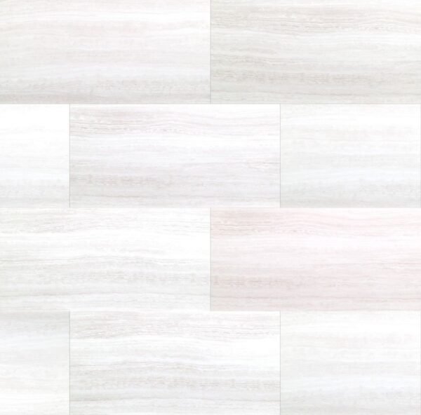 MSI Surfaces Vinyl Tiles Trecento White Ocean Click Lock 12" x 24" - Image 2