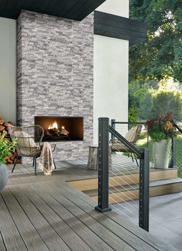 MSI Surfaces Wall Tiles Alaska Gray-Light Splitface 6" x 24" - Image 2