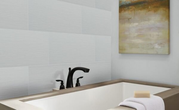 MSI Surfaces Wall Tiles Dymo Stripe White-Cool Glossy 12" x 24" - Image 2