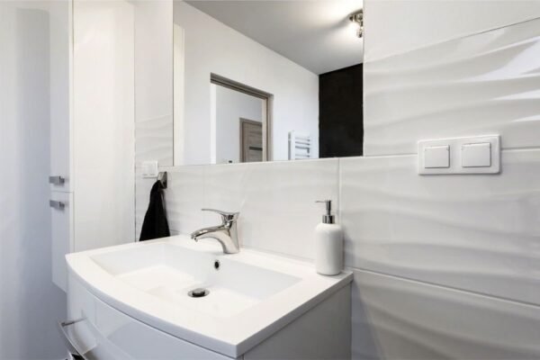MSI Surfaces Wall Tiles Dymo Wavy White-Cool Glossy 12" x 24" - Image 2