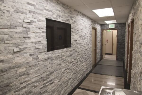 MSI Surfaces Wall Tiles Silver Gray-Light Splitface 6" x 24" - Image 2