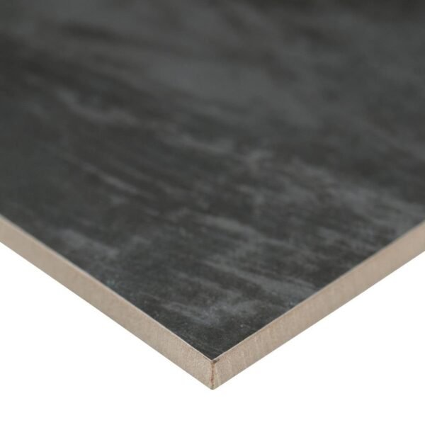 MSI Surfaces Floor Tiles Durban Anthracite Black Matte 12" x 24" - Image 3