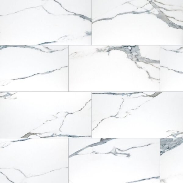 MSI Surfaces Floor Tiles Savoy Azula White-Cool Polished 12" x 24" - Image 3