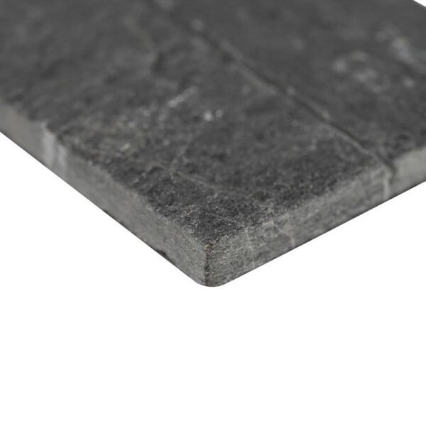 MSI Surfaces Wall Tiles Coal Canyon Black Splitface Corner 6" x 12" x 6" - Image 3