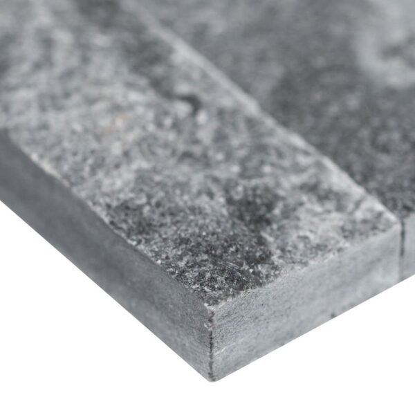 MSI Surfaces Wall Tiles Cosmic Black Splitface 6" x 24" - Image 3