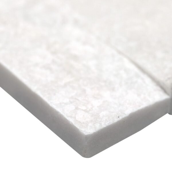 MSI Surfaces Wall Tiles Cosmic White-Cool Splitface 6" x 24" - Image 3