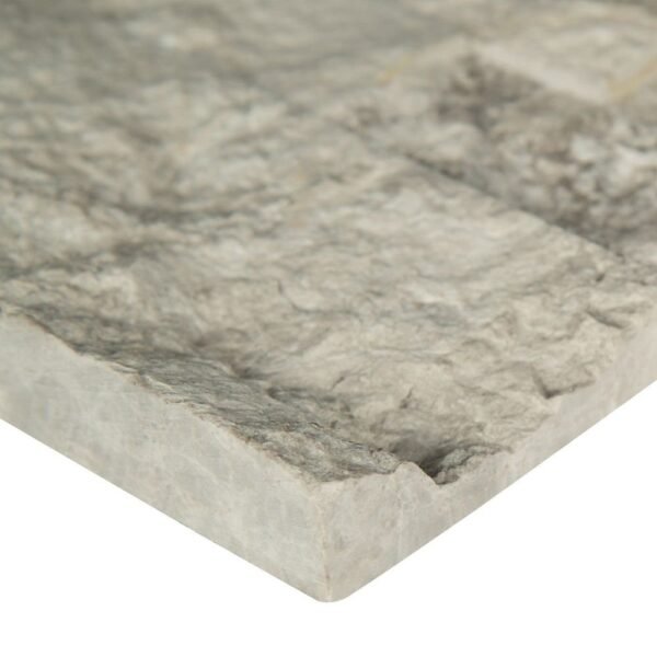 MSI Surfaces Wall Tiles Silver Canyon Gray-Light Splitface 6" x 24" - Image 3