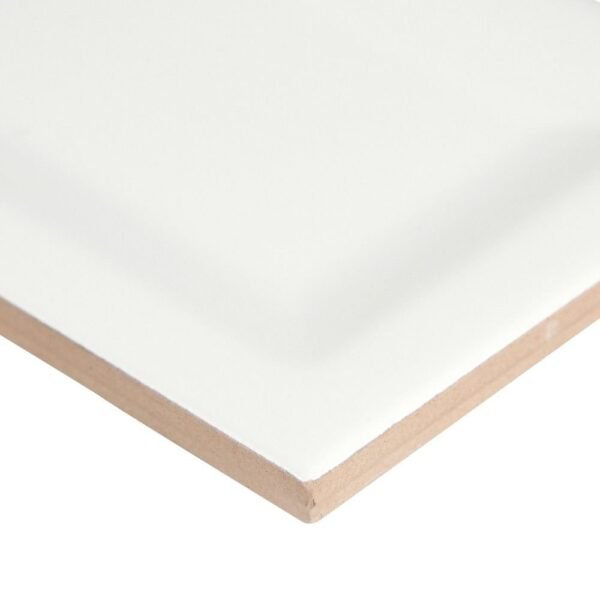 MSI Surfaces Wall Tiles Whisper Inverted Bevel White-Cool Glossy 3" x 6" - Image 3