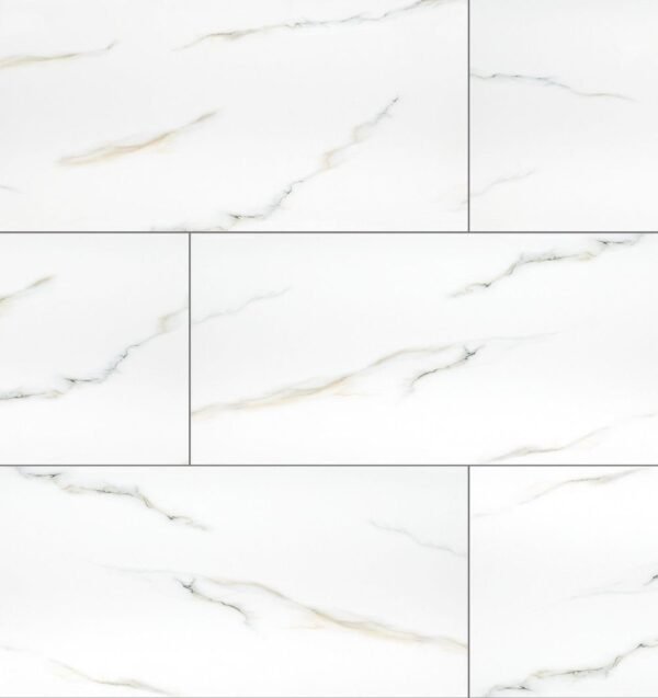 MSI Surfaces Floor Tiles Aria Bianco White-Cool Polished 24" x 48" - Image 4