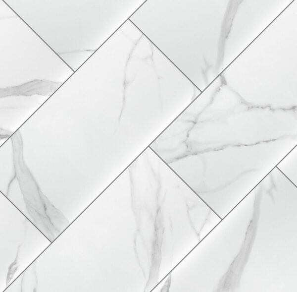 MSI Surfaces Wall Tiles Dymo Statuary White-Cool Glossy 12" x 24" - Image 4