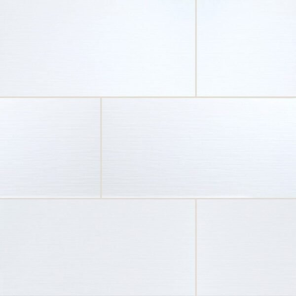 MSI Surfaces Wall Tiles Dymo Stripe White-Cool Glossy 12" x 24" - Image 4