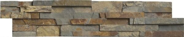 MSI Surfaces Wall Tiles Gold Rush Brown Splitface 6" x 24" - Image 4