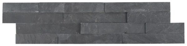 MSI Surfaces Wall Tiles Premium Black Splitface 6" x 24" - Image 4
