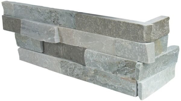 MSI Surfaces Wall Tiles Sierra Blue Splitface Corner 6" x 12" x 6" - Image 4