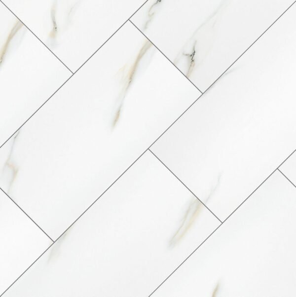 MSI Surfaces Floor Tiles Aria Bianco White-Cool Polished 12" x 24" - Image 5