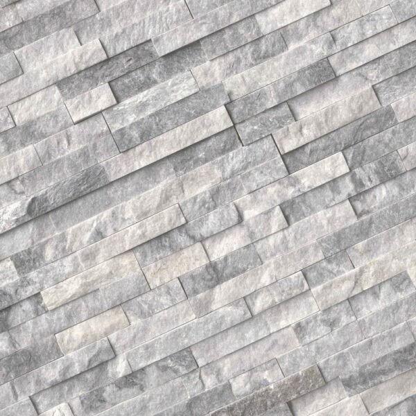MSI Surfaces Wall Tiles Alaska Gray-Light Splitface 4-1/2" x 16" - Image 5