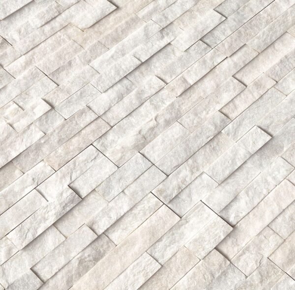 MSI Surfaces Wall Tiles Arctic White-Cool Splitface 6" x 24" - Image 5