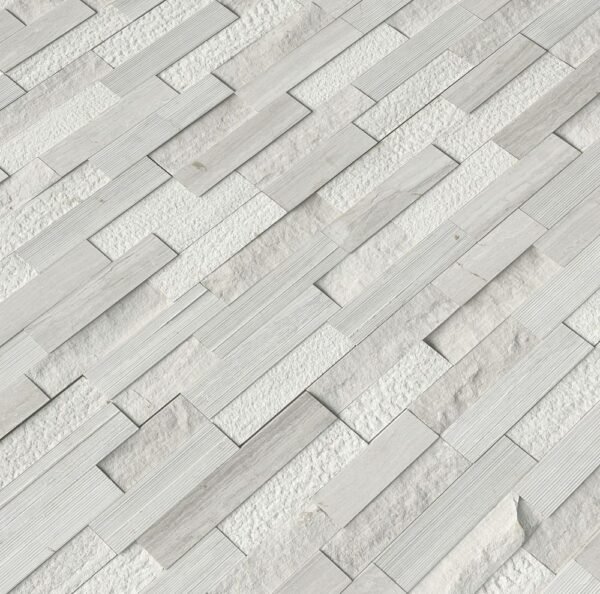 MSI Surfaces Wall Tiles White Oak White-Warm Multi Finish 6" x 24" - Image 5