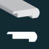 Fuzion Laminate Fuzguard Shasta Stair Nose 94-1/2"