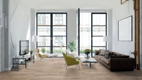 Fuzion Vinyl Planks Smartdrop Driftwood Loose Lay 7" x 48" - Image 2