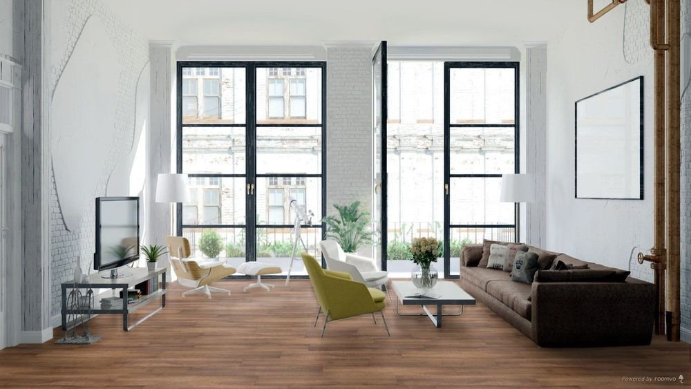 Fuzion Vinyl Planks Smartdrop Nairobi Loose Lay 7" x 48" - Image 2