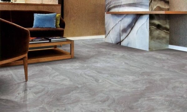 Fuzion Vinyl Elite Tiles Smartdrop Elite Tile Brimstone Loose Lay 18" x 36" - Image 2