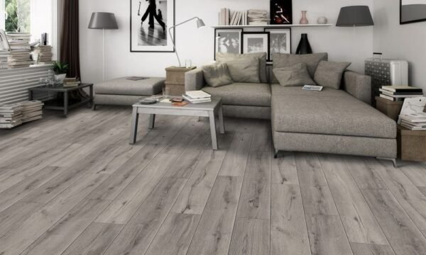Fuzion Laminate Flooring SoHo Loft Silver Oak 6-1/2" x 48" - Image 2