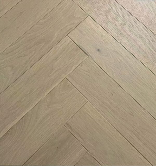 Vidar Engineered Hardwood Herringbone Naked Oak Select & Better 5" - 3/4" (21.83 sqft)