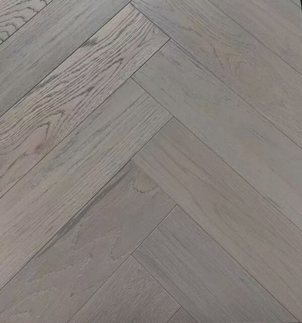 Vidar Engineered Hardwood Herringbone Silver Stone Select & Better 5" - 3/4" (19.59 sqft)