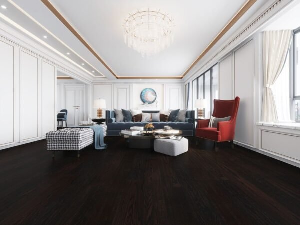 Vidar Engineered Hardwood Black Brown Character 6-1/2" - 3/4" - Image 2