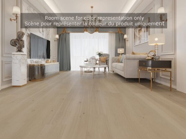 Vidar Engineered Hardwood Herringbone Naked Oak Select & Better 5" - 3/4" (21.83 sqft) - Image 2