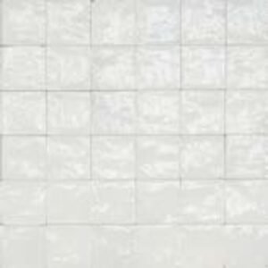 Centura Wall Tiles Gleeze Bianco Glossy 3-15/16" x 3-15/16"