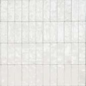 Centura Wall Tiles Gleeze Bianco Glossy 1-15/16" x 5-7/8"