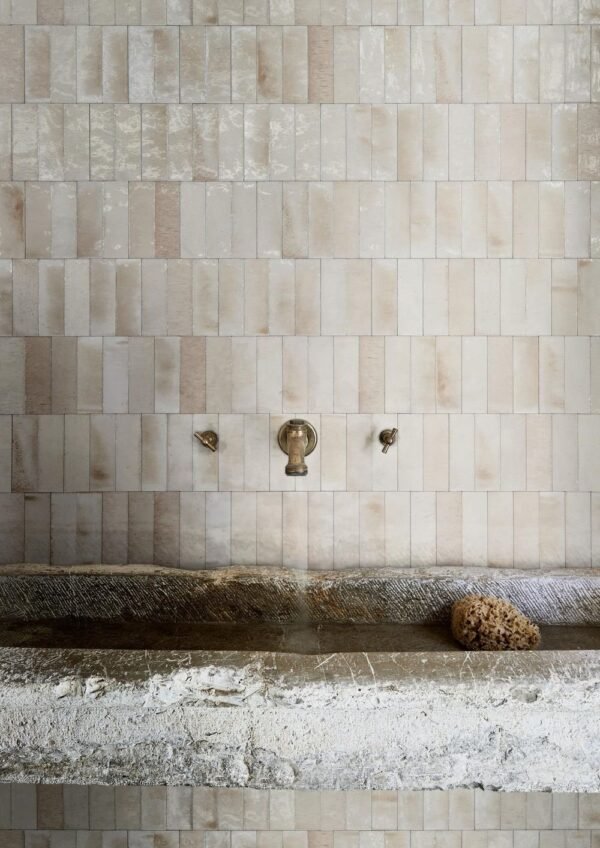 Centura Wall Tiles Gleeze Beige Glossy 1-15/16" x 5-7/8" - Image 2