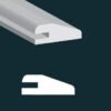 Fuzion Laminate Atlantis Horizon Flush Reducer 94"