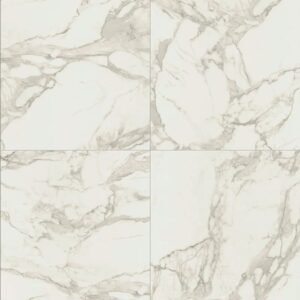 American Biltrite Vinyl Tile Marble Jewel Beige 18" x 18"