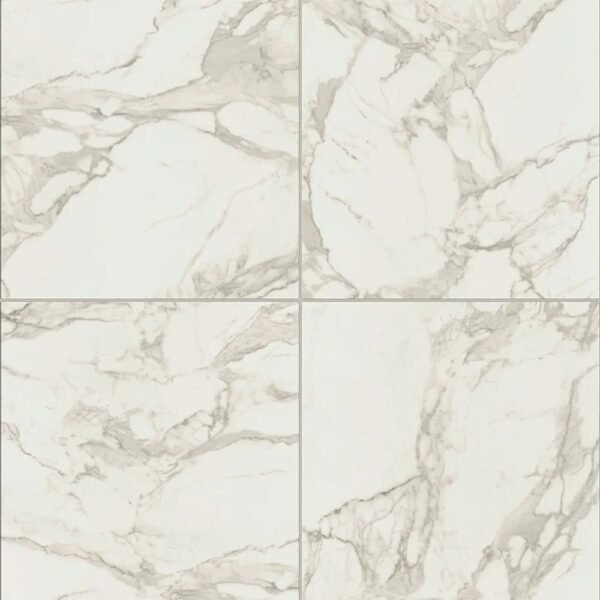 American Biltrite Vinyl Tile Marble Jewel Beige 18" x 18" - Image 2