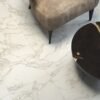 American Biltrite Vinyl Tile Marble Jewel Beige 18" x 18" - Image 3