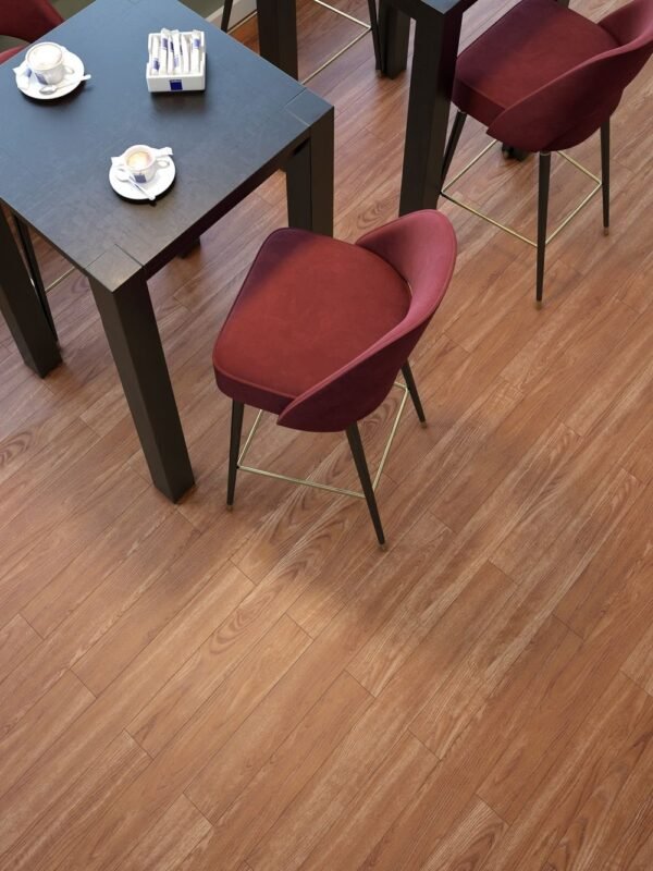American Biltrite Vinyl Planks Sonata Wood Country Oak Goldend Brown Glue Down 4" x 36" - Image 3