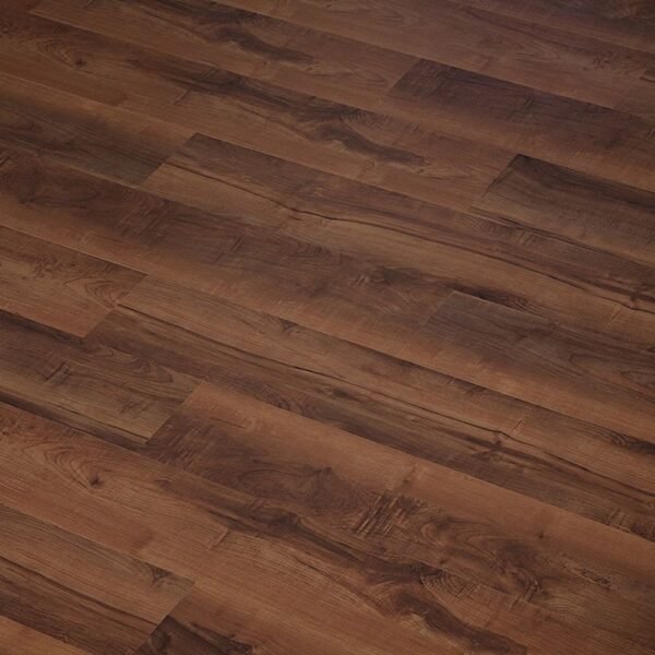 American Biltrite Vinyl Planks Sonata Wood Cabin Maple Reddish Brown Glue Down 6" x 48" - Image 2