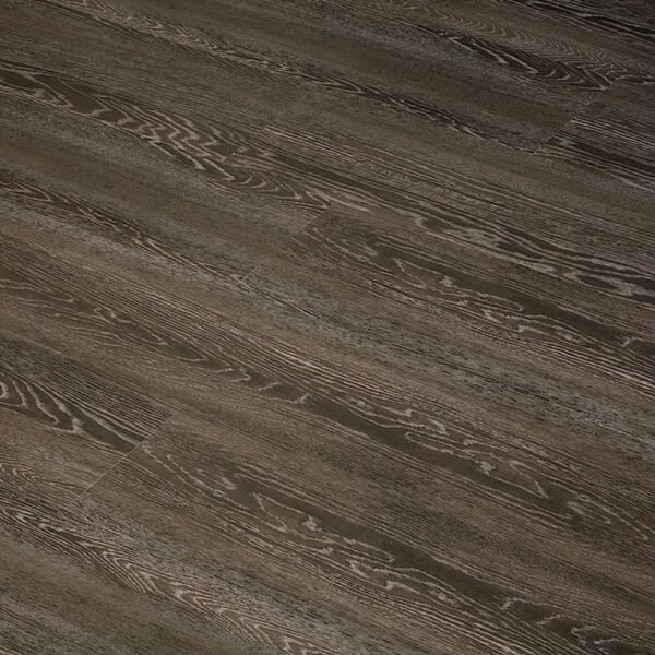 American Biltrite Vinyl Planks Sonata Wood Estate Oak Dark Brown Glue Down 6" x 48" - Image 2