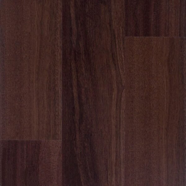 American Biltrite Vinyl Planks Sonata Wood Sapele Mahogany Dark Brown Glue Down 6" x 48"